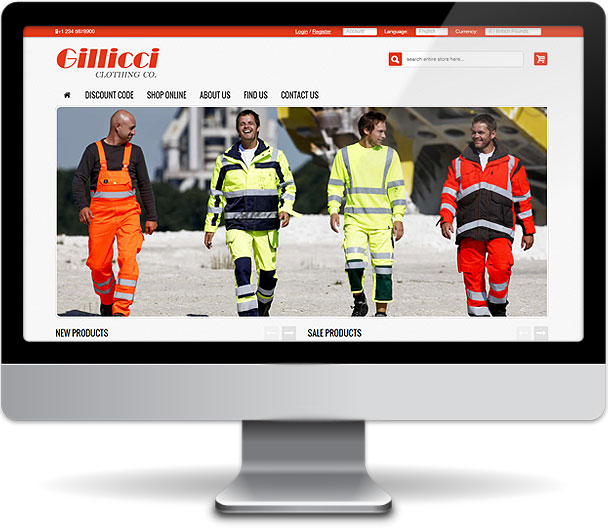 Gillicci website